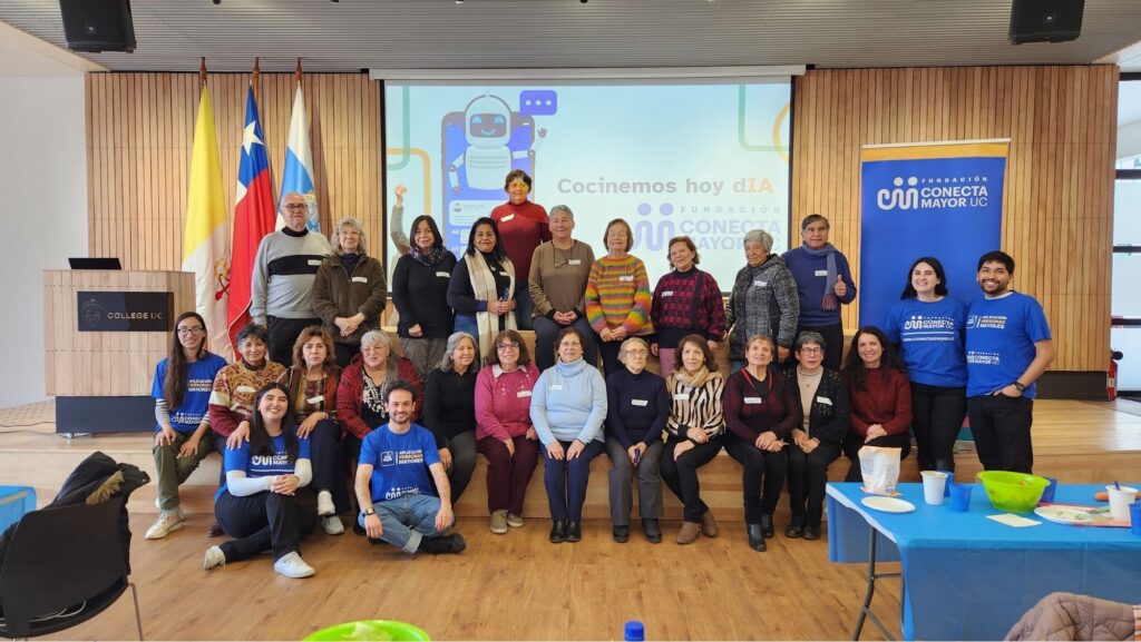 Foto de participantes de Taller IA San Joaquín