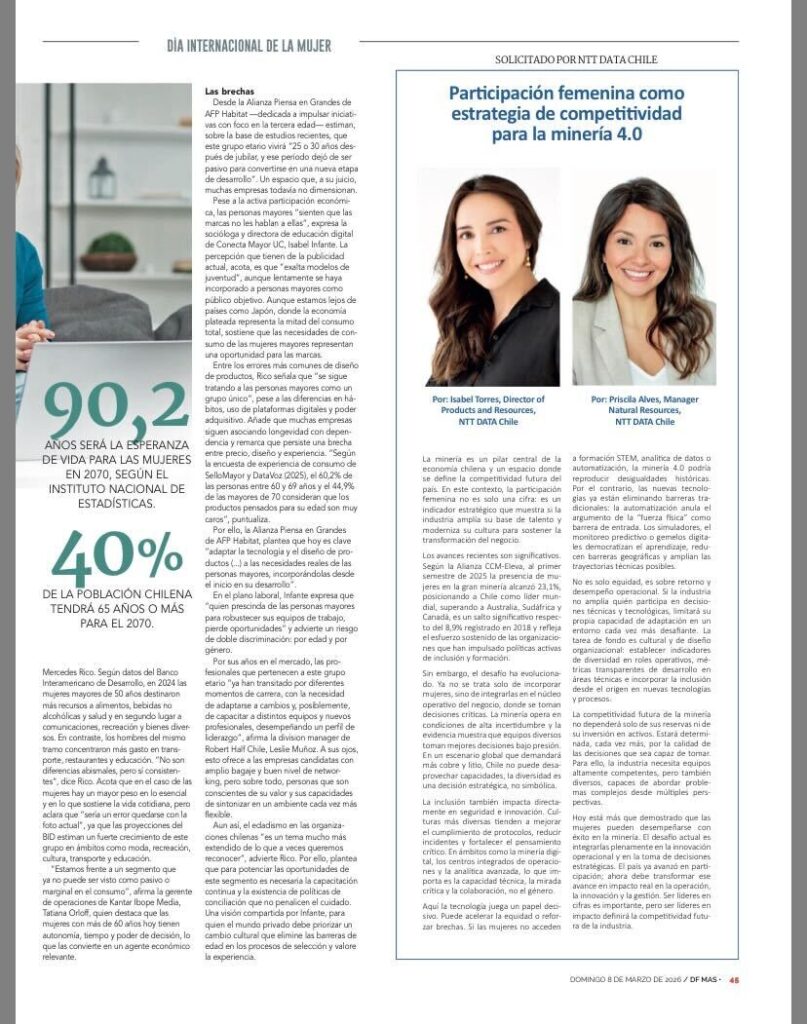 Diario Financiero - EspecialMujer - Conecta Mayor UC - parte 2 parte 2